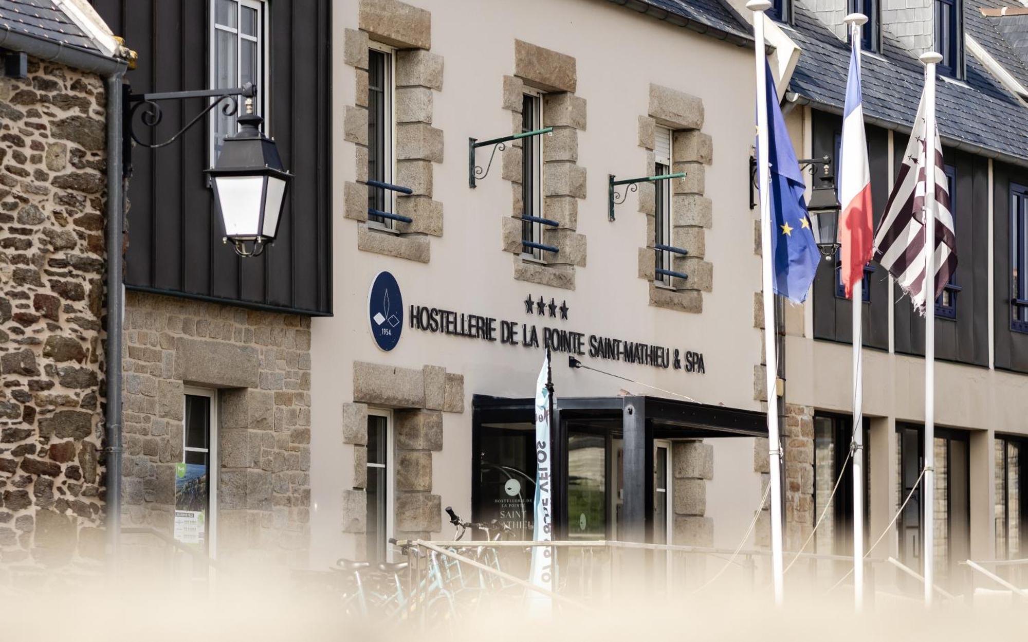 Hostellerie De La Pointe Saint-Mathieu - Spa & Restaurant Plougonvelin Exterior foto